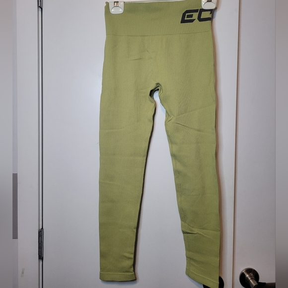 Echt Apparel Seamless Green Leggings - Picture 1 of 3